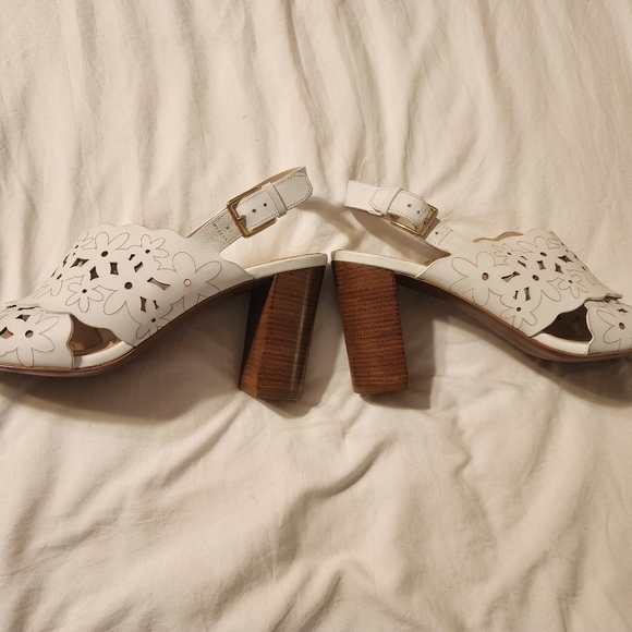 Cole Haan Indra laser cut heeled sandals - Picture 6 of 9
